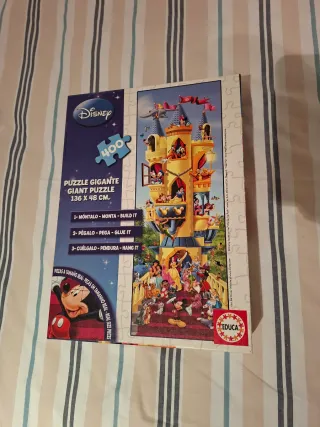 Puzzle Disney Gigante 400 Piezas Castillo