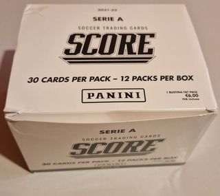 Panini Score Serie A 21-22 Fat Box VUOTO