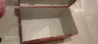 Baule Cassa da Viaggio Antica Legno Laccato