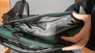 Maletín portátil Samsonite verde