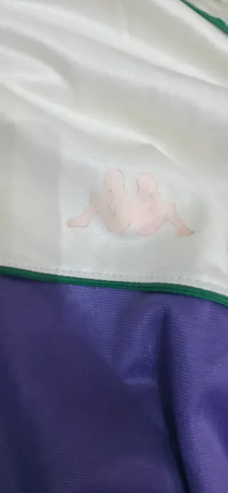 Chándal Kappa Vintage Morado y Blanco