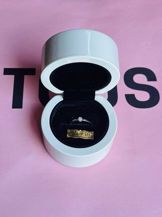 Anillo Tous Oro 18k Diamantes