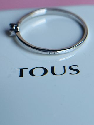 Anillo Tous Oro 18k Diamantes