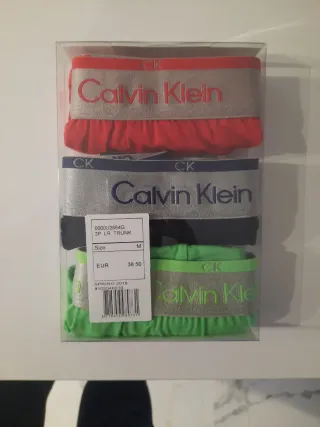 Calvin Klein Calzoncillos Slip Pack 3 Talla M