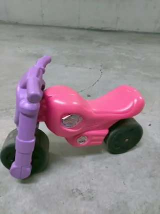 Moto de plástico para bebé