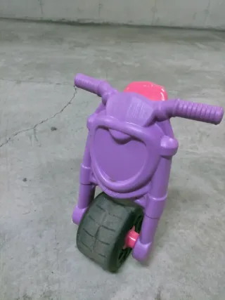 Moto de plástico para bebé