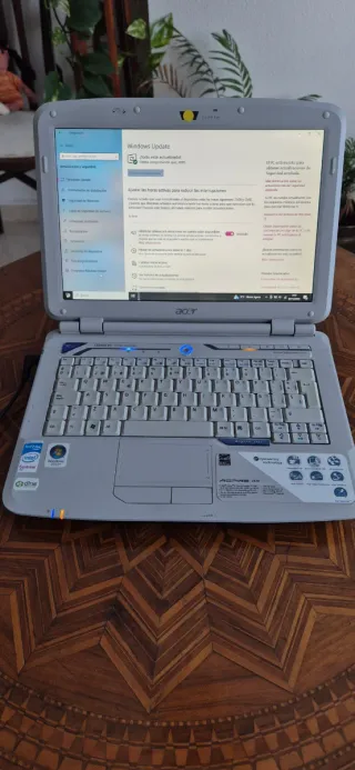 Portátil Acer Negro y Plateado