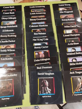 67 Vinilos Maestros del Jazz