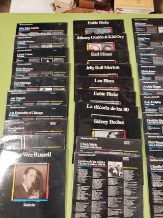 67 Vinilos Maestros del Jazz