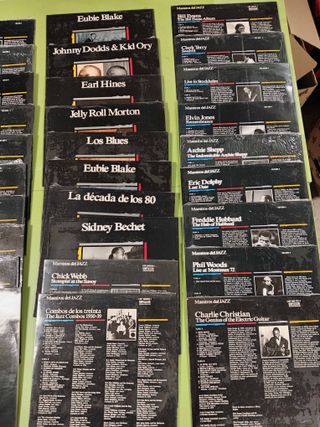 67 Vinilos Maestros del Jazz