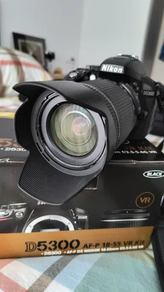 Nikon D5300 + OBJETIVO+EXTRAS