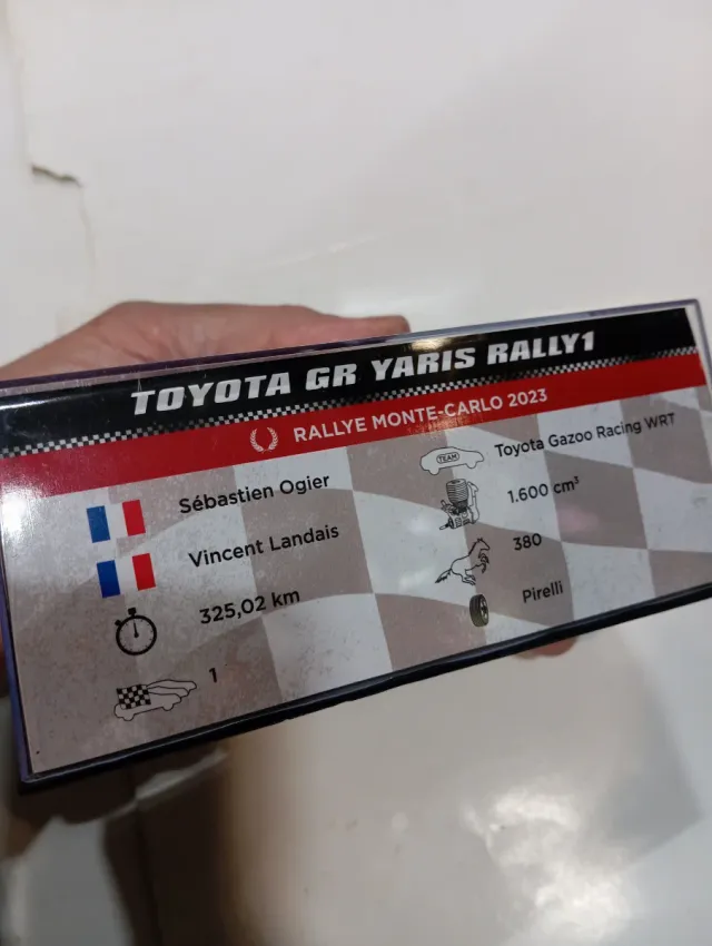 Toyota gr yaris rally. Rallye de monte carlo.