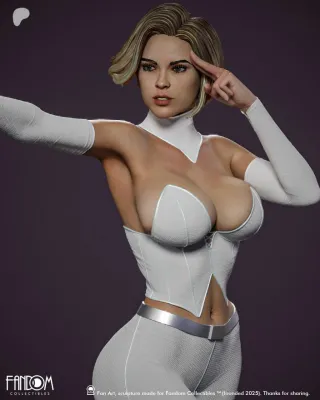 Emma Frost, kit de resina.