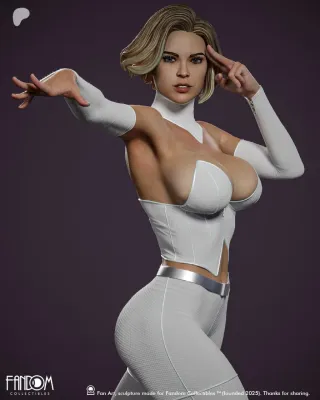 Emma Frost, kit de resina.