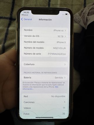 iPhone XS 256GB Nero