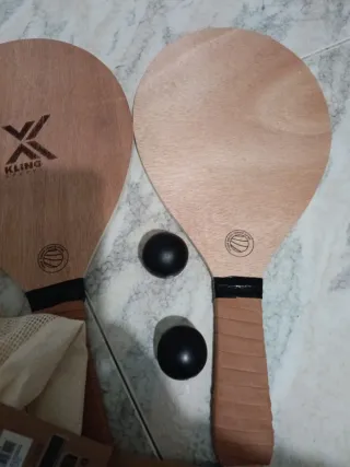 Set Raquetas Playa y Bolas Kling