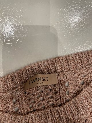 Twinset maglione rosa