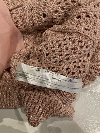 Twinset maglione rosa