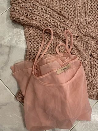 Twinset maglione rosa