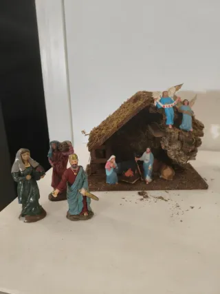 Pesebre Belén Figuras Pequeñas navidad