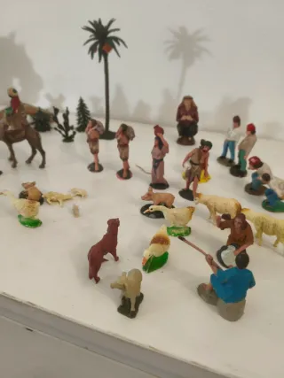 Pesebre Belén Figuras Pequeñas navidad