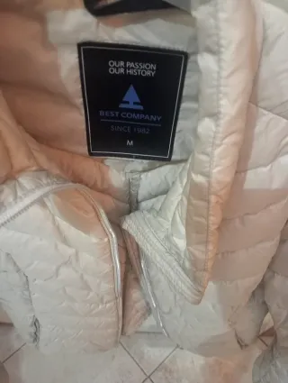 Giacca lunga donna piumino silver