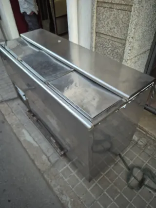 Botellero refrigerado acero inoxidable