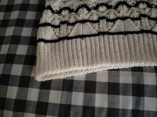 Jersey Bimba y Lola punto blanco y negro