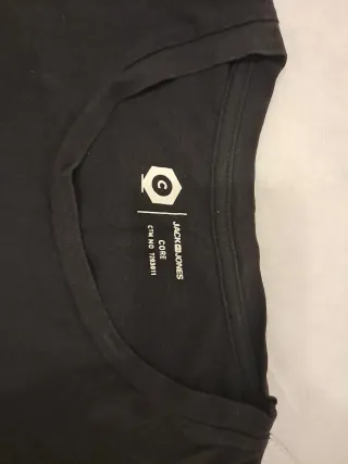 Camiseta Jack&Jones Negra Talla L