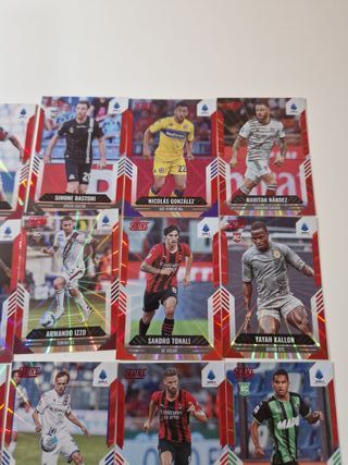 Lotto 15 Carte Panini Score Serie A RedLaser