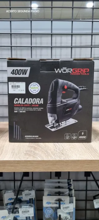 Caladora WorGrip 400W NUEVA