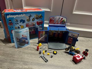 Playmobil Taller Motos Plegable 6157