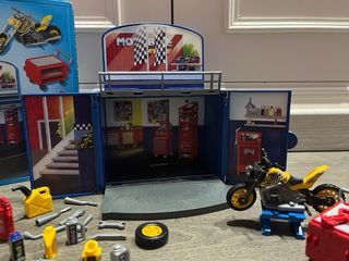 Playmobil Taller Motos Plegable 6157