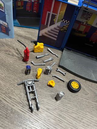 Playmobil Taller Motos Plegable 6157