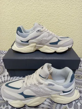 New Balance 9060 Beige/Teal