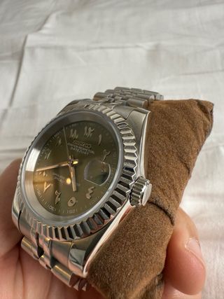 Reloj Seiko Oyster Perpetual Datejust Verde