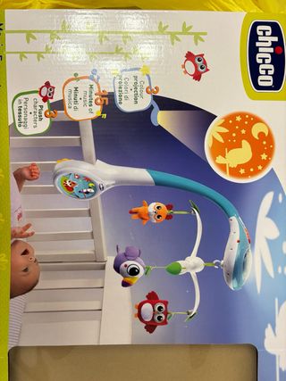 Móvil cuna Chicco con proyector y música