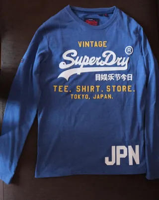 Camiseta Superdry Vintage Talla S Manga larga