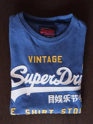 Camiseta Superdry Vintage Talla S Manga larga