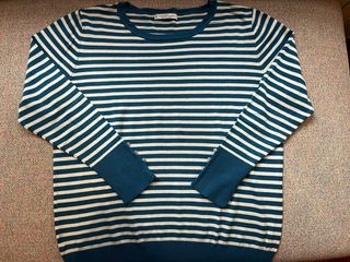 Jersey rayas Violeta by Mango Talla L