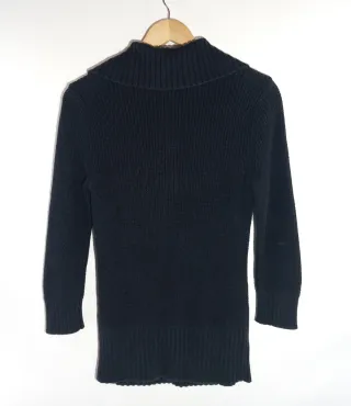 Jersey Ralph Lauren Negro Cuello Alto