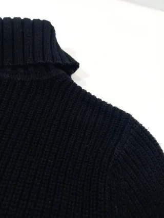 Jersey Ralph Lauren Negro Cuello Alto