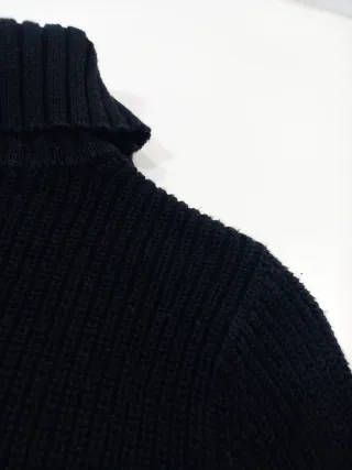 Jersey Ralph Lauren Negro Cuello Alto