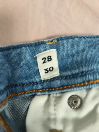 Pantalón Jack & Jones Talla 28/30 Azul