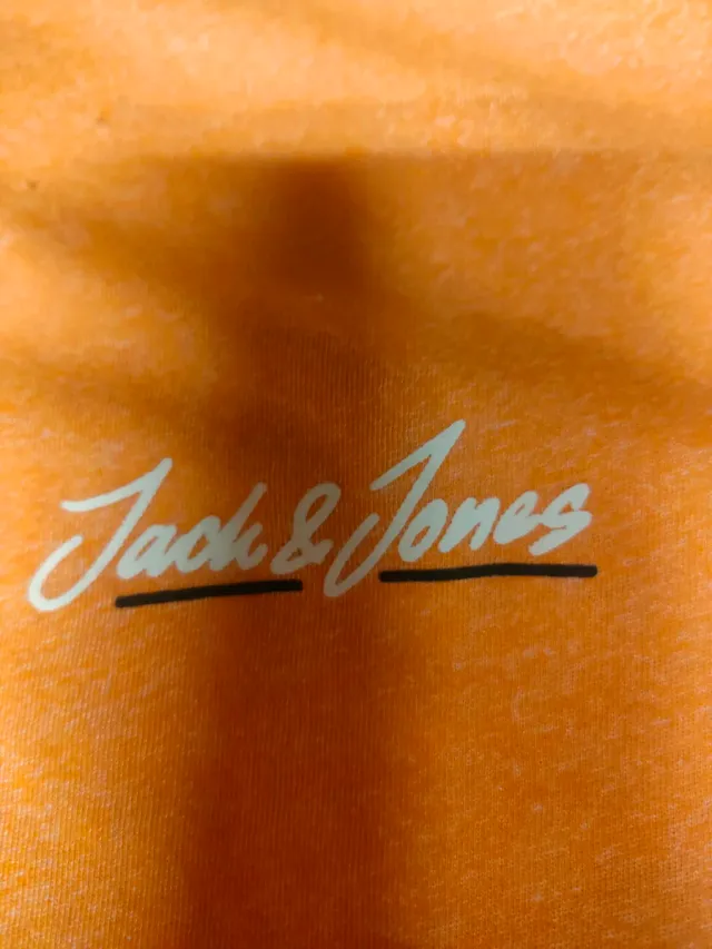 Camiseta Jack & Jones naranja