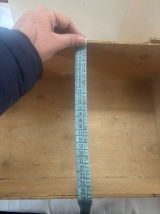 Cassette di legno vintage Sangria e Port