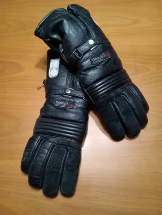 Guantes Moto Piel Invierno Thinsulate