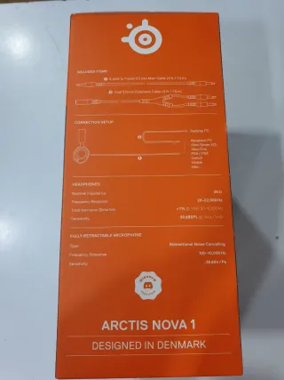 Steelseries Arctis Nova 1 Auriculares Gaming