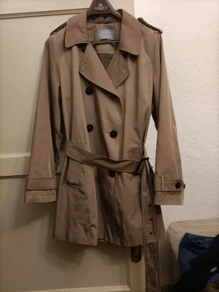 Gabardina Impermeable El Corte Inglés Beige