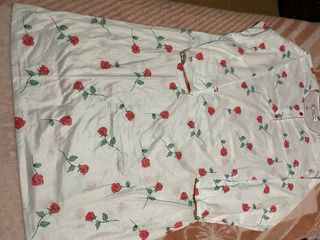 Camisón vintage flores rosas